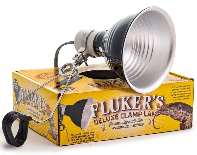 Fluker's Clamp Lamp with Switch