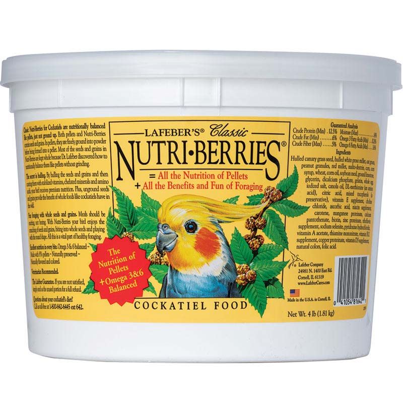 Lafeber Classic Nutri-Berries Cockatiel Food
