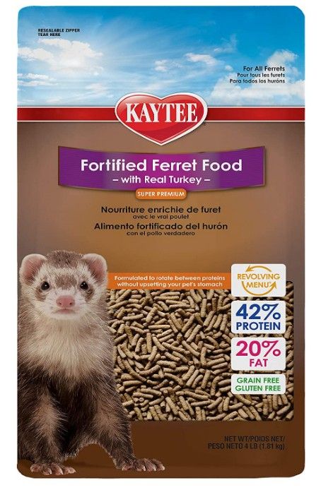 Kaytee Fortified Ferret Diet with Real Turkey