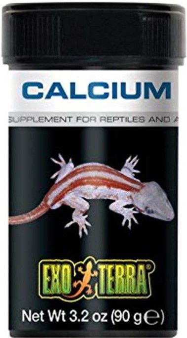 Exo-Terra Calcium Powder Supplement for Reptiles & Amphibians