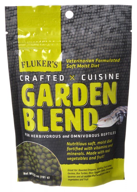 Fluker's Crafted Cuisine Garden Blend Reptile Diet