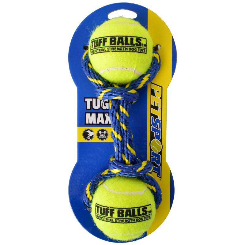 Petsport Tug Max Tuff Balls Dog Toy