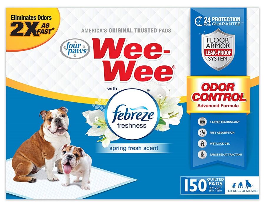 Four Paws Wee-Wee Pads - Febreze Freshness