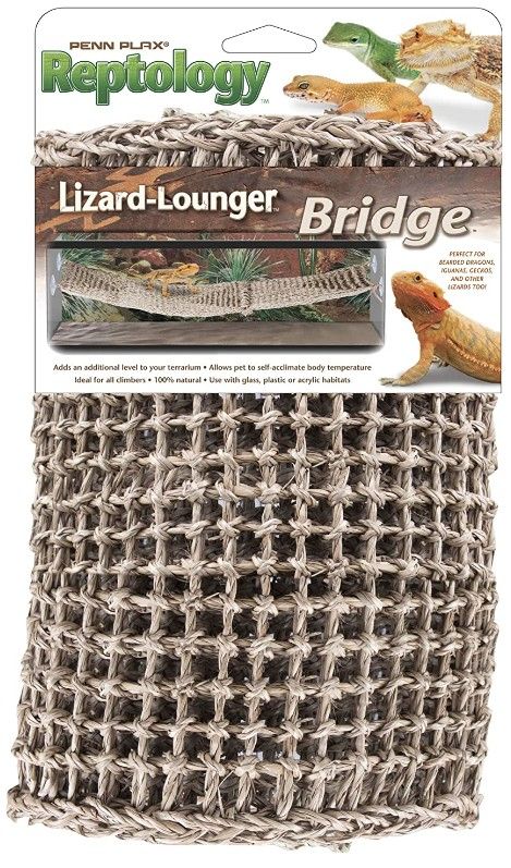 Penn Plax Reptology Lizard-Lounger Bridge