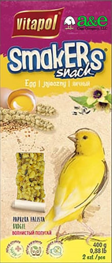 A&E Cage Company Smakers Canary Egg Treat Sticks