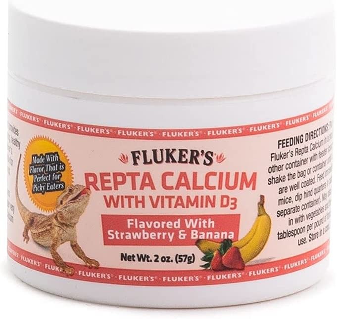 Fluker's Strawberry Banana Flavored Repta Calcium