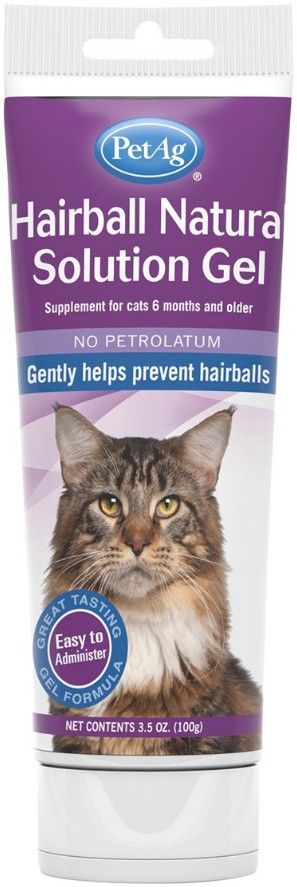 PetAg Hairball Natural Solution Gel for Cats