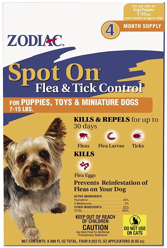 Zodiac Flea and Tick Control Drops