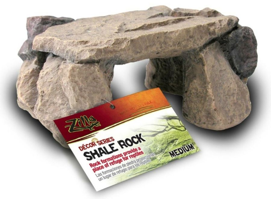 Zilla Shale Rock Den for Reptile Terrariums
