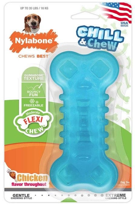 Nylabone Flexi Chew Chill and Chew Dog Toy