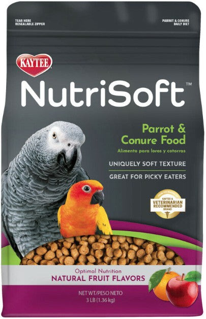 Kaytee NutriSoft Conure and Parrot Food