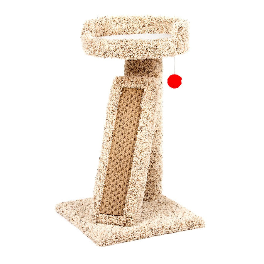 North American Kitty Nap and Scratch Pedestal Bed Post