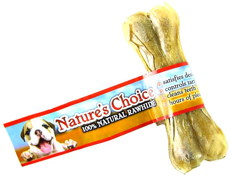 Loving Pets Natures Choice 100% Natural Rawhide Pressed Bone