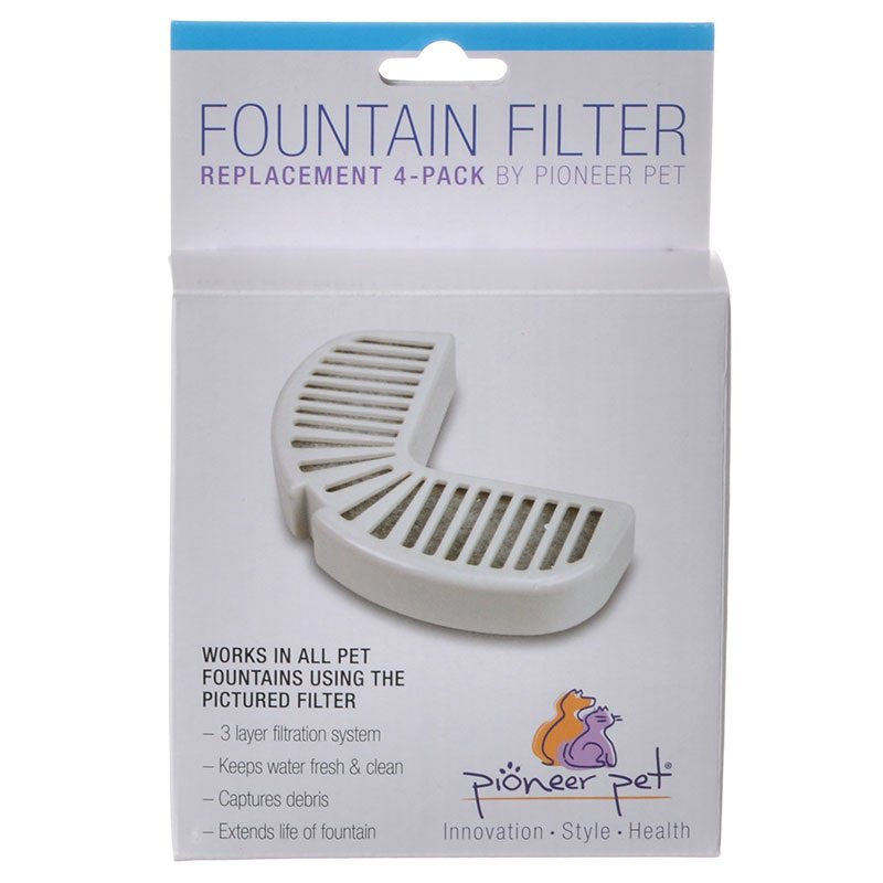 Pioneer Pet Replacement Filters for Stainless Steel and Ceramic Fountains